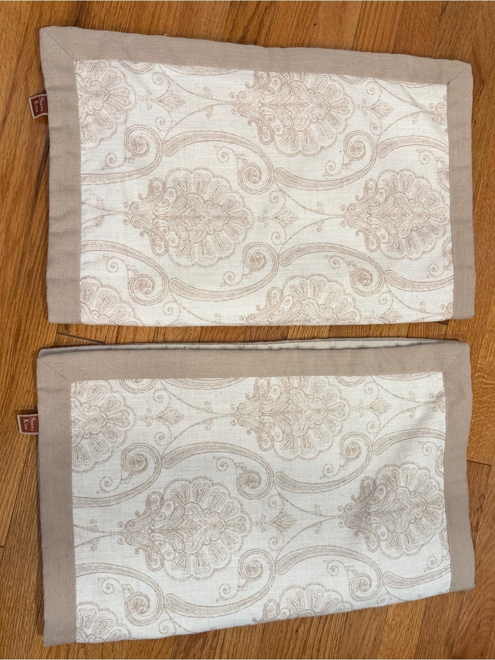 Sherry Kline Pillow Shams- 
Set of Two